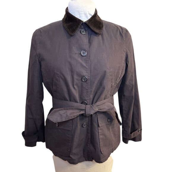 Lauren Ralph Lauren Women’s Utility Barn Jacket Corduroy Sz LP - Picture 1 of 10